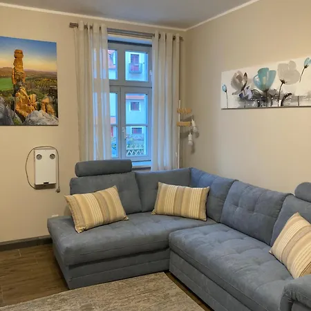 Ferienwohnung Barbarine Königstein Exterior foto
